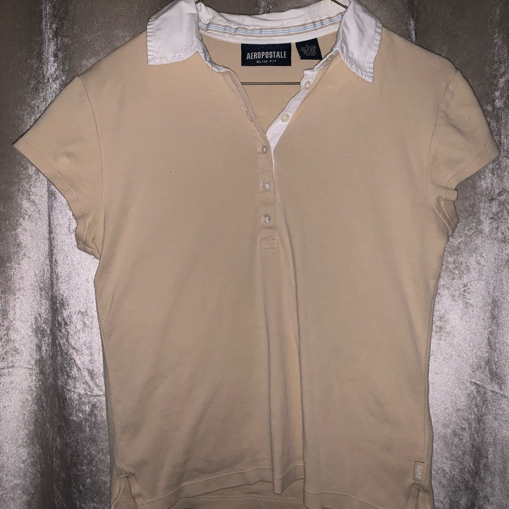 Large Aeropostale Women’s Collared Tee